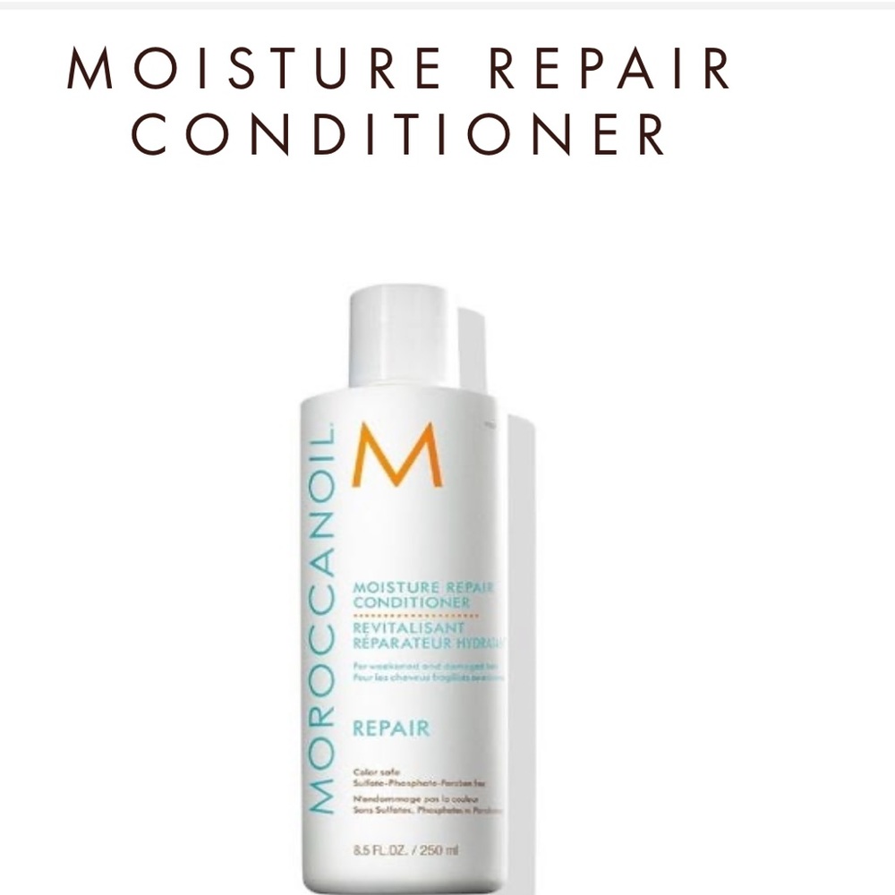 moisture Repair Conditioner and shampoo